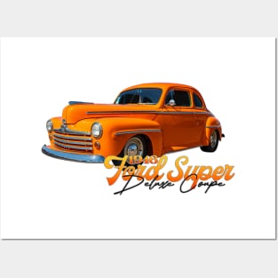 1946 Ford Super Deluxe Coupe Posters and Art